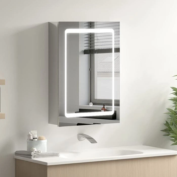 Bathroom Mirror Cabinet With Shaving Socket